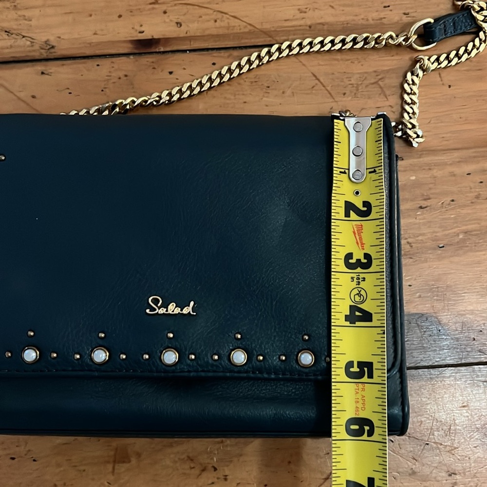 Salad Made by AW 1929 crossbody in a navy blue color - Picture 17 of 17